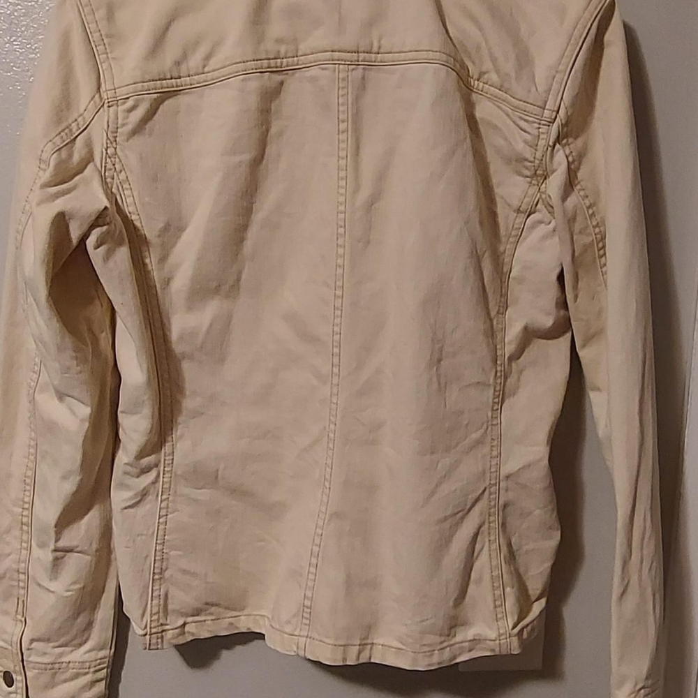 American Living Cream and Brown Utility Jacket Tailored Fit - Picture 4 of 4